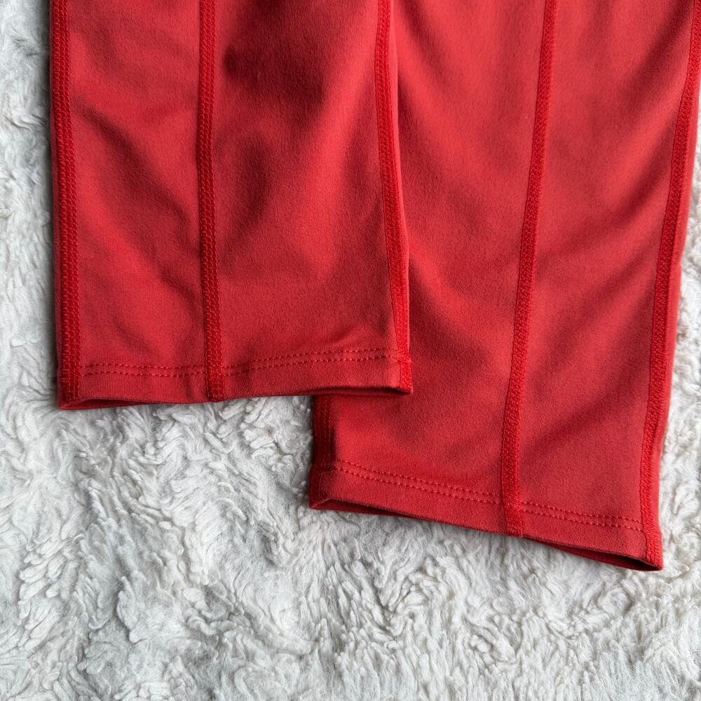 FP movement side to side performance onesie jumpsuit coral red free people S‎ - Picture 9 of 17